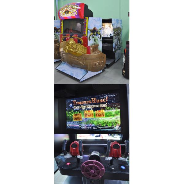 Deadstorm Pirate Big Gun Shooting Arcade Machine 2P Video Game With Coin Acceptor