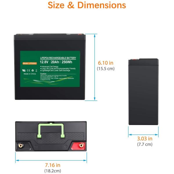 RV Camper Lithium Phosphate Battery 30AH 12V 50AH Lithium Ion Battery Pack