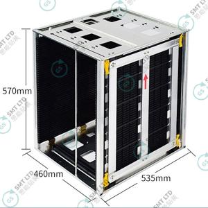 China Anti-static SMT Loading Unloading Rack 535x460x570mm PP Side Panels wholesale