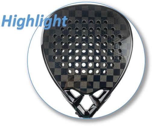 Beach Carbon Fiber Padel Racket Racchetta Design Your Own Padel Racket
