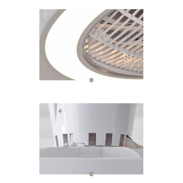 43cm Blade Modern Ceiling Fan Lights AC220V Remote Control