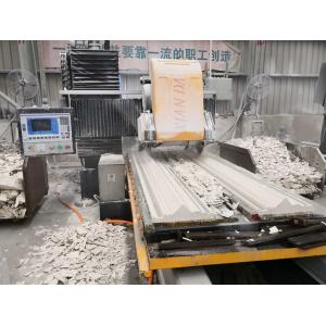 PLC / CNC Automatic Linear Stone Edge Profiling Machine For Marble Granite