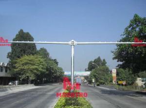 China Traffic single mast pole on sale