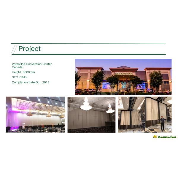 Collapsible Movable Partition Screens | Flexible Space Division for Retail/Exhibition Halls | Fireproof & Sound Proof