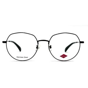 China FM3233 Womens Stainless Steel Round Frame Optical Glasses Frame on sale
