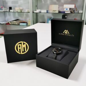 China Art Paper Watch Box Gift Packaging Square Cardboard Watch Gift Box on sale