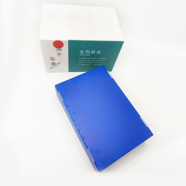 5.0Mm Stackable Plastic Turnover Box Offset Printing Impact Resistance