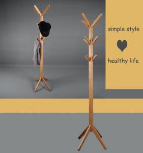 China Wooden coat and hat rack simple style wholesale