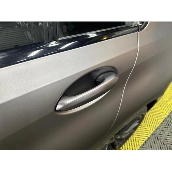 Liquid Silver Car Vinyl Wrap Roll Recyclable Eco Friendly High Stretchable