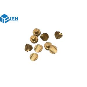 China Precision Custom CNC Turning Metal Brass Machining Parts Services With Anodizing Polishing on sale