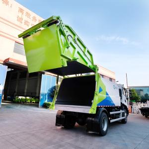 Automatic Compressed Garbage Truck Rear Loaders Garbage Compactor Truck