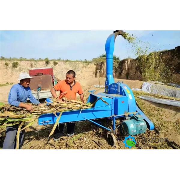 Animal Feed Processing Corn Stalk Straw Chaff Cutter Hay Cutter Machine For Cow Horse Feeding