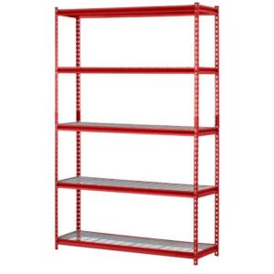 China Heavy Duty Boltless Industrial Shelving 5 shelf 72 Inch High Shelving Unit on sale