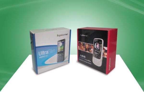 Quality Retail Paper Packaging Boxes for Cellphone , Electronic Products Packing for sale