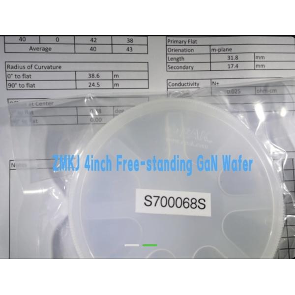 Transparent Orange Undopped GaP Wafers P Type N Type 200um 350um 5G Light Emitting