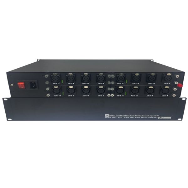 Custom Made Fiber Optic Audio Converter with 1 channel audio port