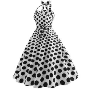 Screen Print Polyester Spandex Fabric With Dots Design