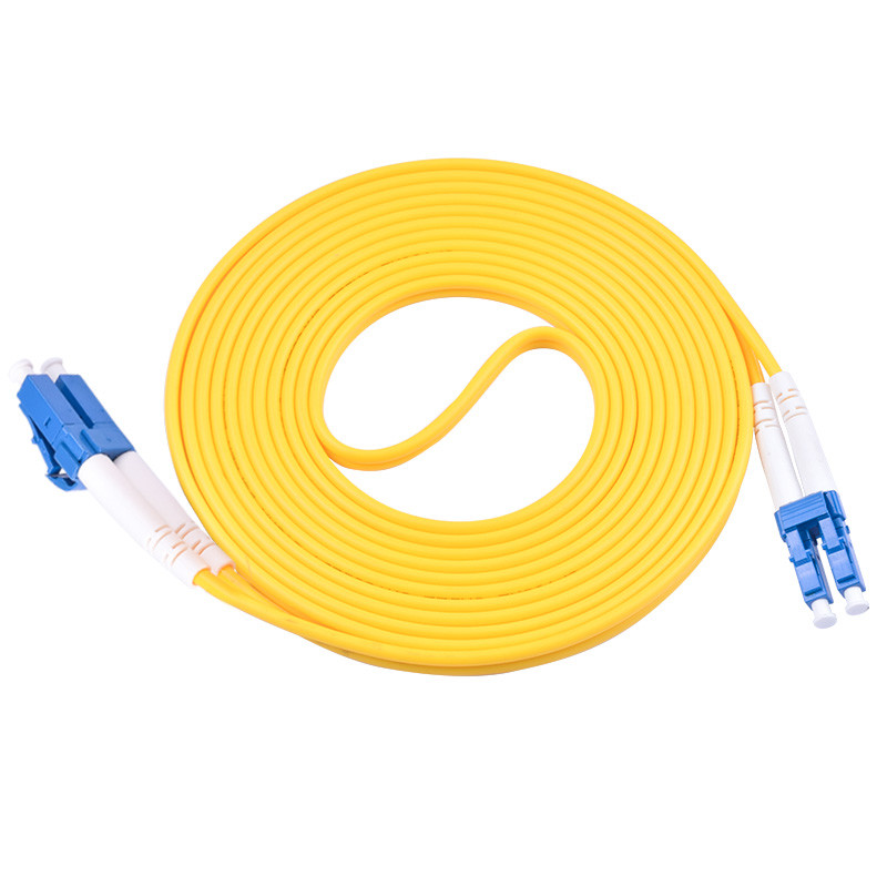 China 10PCS/bag sC /UPC-sC/UPC Simplex single-mode fiber optic patch cord Simplex 3.0mm FTTH fiber optic jumper wholesale