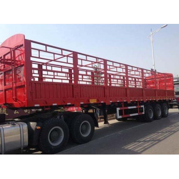 40FT Cattle Livestock Transport Fence Stake Semi Trailer