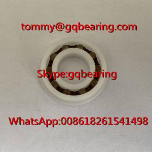China POM Plastic Material F6901 Flanged Plastic Ball Bearing 12x24x6mm wholesale
