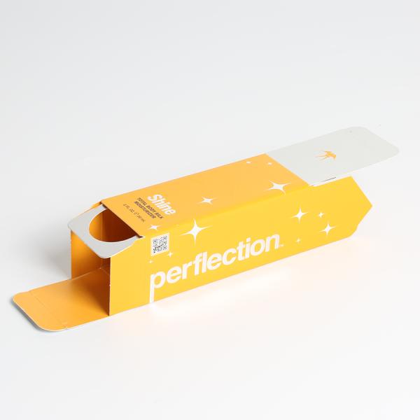 Custom Logo Small Business Packaging Ivory Board Boxes Jewelry Tuck End Box Packaging