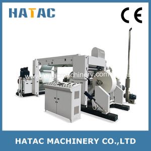 China Thermal Paper Slitting Rewinding Machine,Nylon Teffeta Slitter and Rewinder,PET Slitting Machine wholesale
