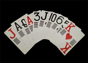 China Plastic PVC Waterproof Casino Standard Playing Cards Custom Offset Printing on sale