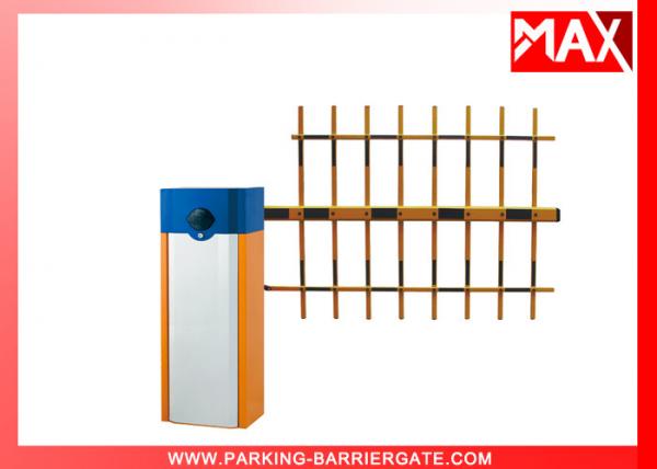 Quality Car Park Access Barriers 6 second With Three Fence Boom Length 6M for sale