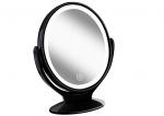 EU Style 10x Lighted Makeup Mirror Light 5V 6000K With 360 Degree Rotate Glass