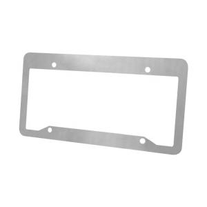 Customized Aluminum Car Plate Sublimation Blank License Plate Frame Sublimation