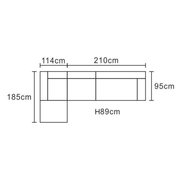 Simple Style I Shaped Yellow Fabric Sofa Set Designs with Stainless Steel Leg