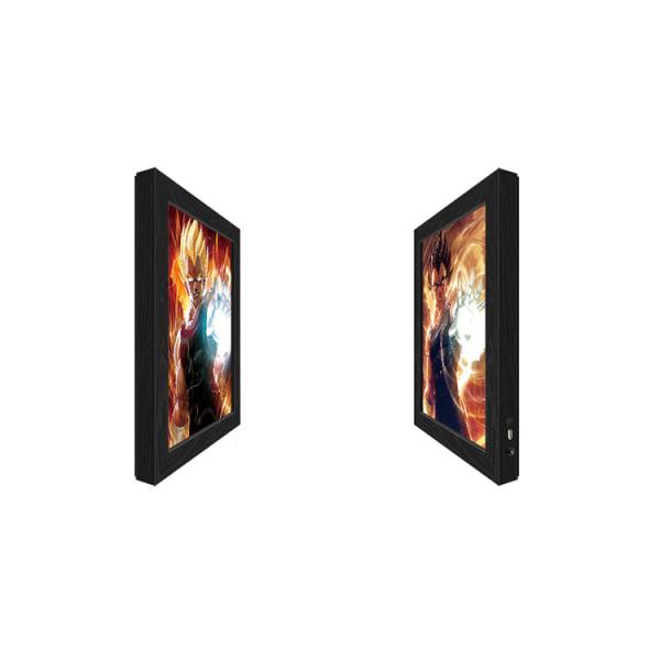 CMYK Lighting Box 0.6mm PET 3D Lenticular Led Poster