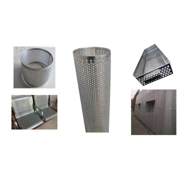 Filtration Decorative 304 Stainless Steel Perforated Metal Mesh