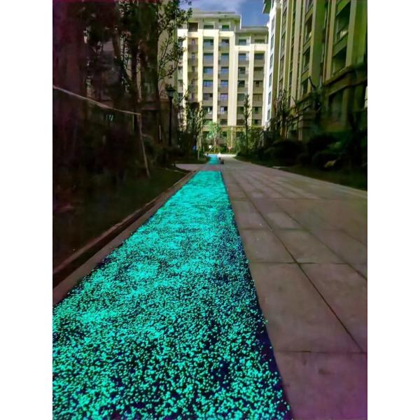 Glowing EPDM Recycled Playground Rubber Crumb Flooring For Outdoor Park Walking Way
