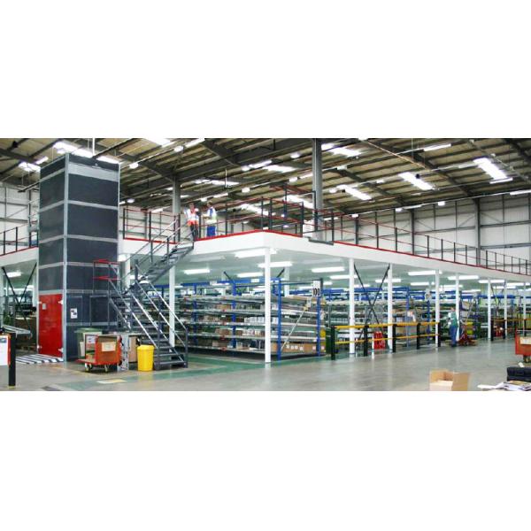 Steel Structure Platform Mezzanine Building Warehouse Storage Racking Steel Platform