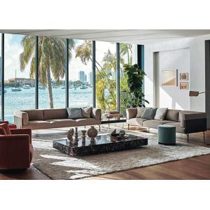 70x30cm Customized Coffee Table Combinational Marble Square Style