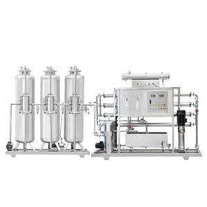 China 2000LPH Industrial Water Filtering Machine Alkaline Stainless Steel Water Tank wholesale