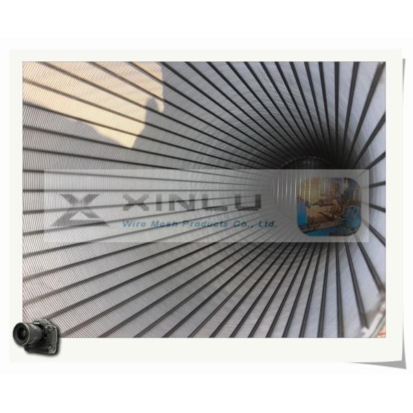 Trapezoidal Wire Wrapped Water Well Screen Pipe SS304 SS316L With Thread Joint