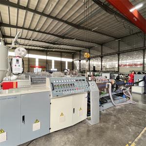 China Fully Automatic Spiral Pipe Extrusion Line  High Capacity PVC Hose Extruder wholesale