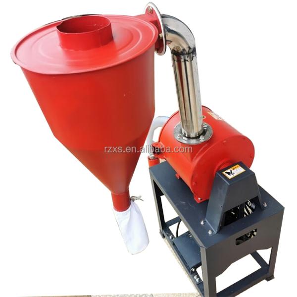 Grain Milling and Powder Making Self Suction Corn Pulverizer for Feed Hammer Crusher