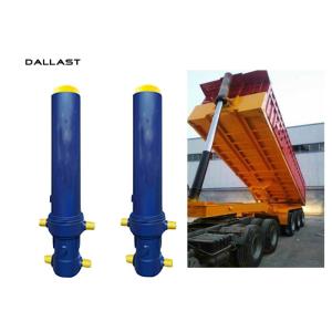 High Pressure Dump Trailer Hydraulic Cylinder Custom Telescoping Welded Hollow