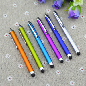 China 2015Promotional hot selling custom logo touch pen, touch screen pen, gift stylus touch pen on sale