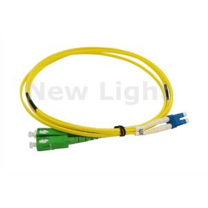 Buy cheap Low Insertion Loss SC LC Fiber Optic Cable , 3m Fiber Patch Cord For CATV from wholesalers