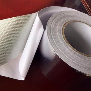 China Waterproof E Glass Aluminum Foil Fiberglass Cloth Plain Twill Woven wholesale