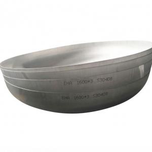China Pressure Vessel Heads SS303 304 Stainless Steel Dished Heads In Metallurgy on sale