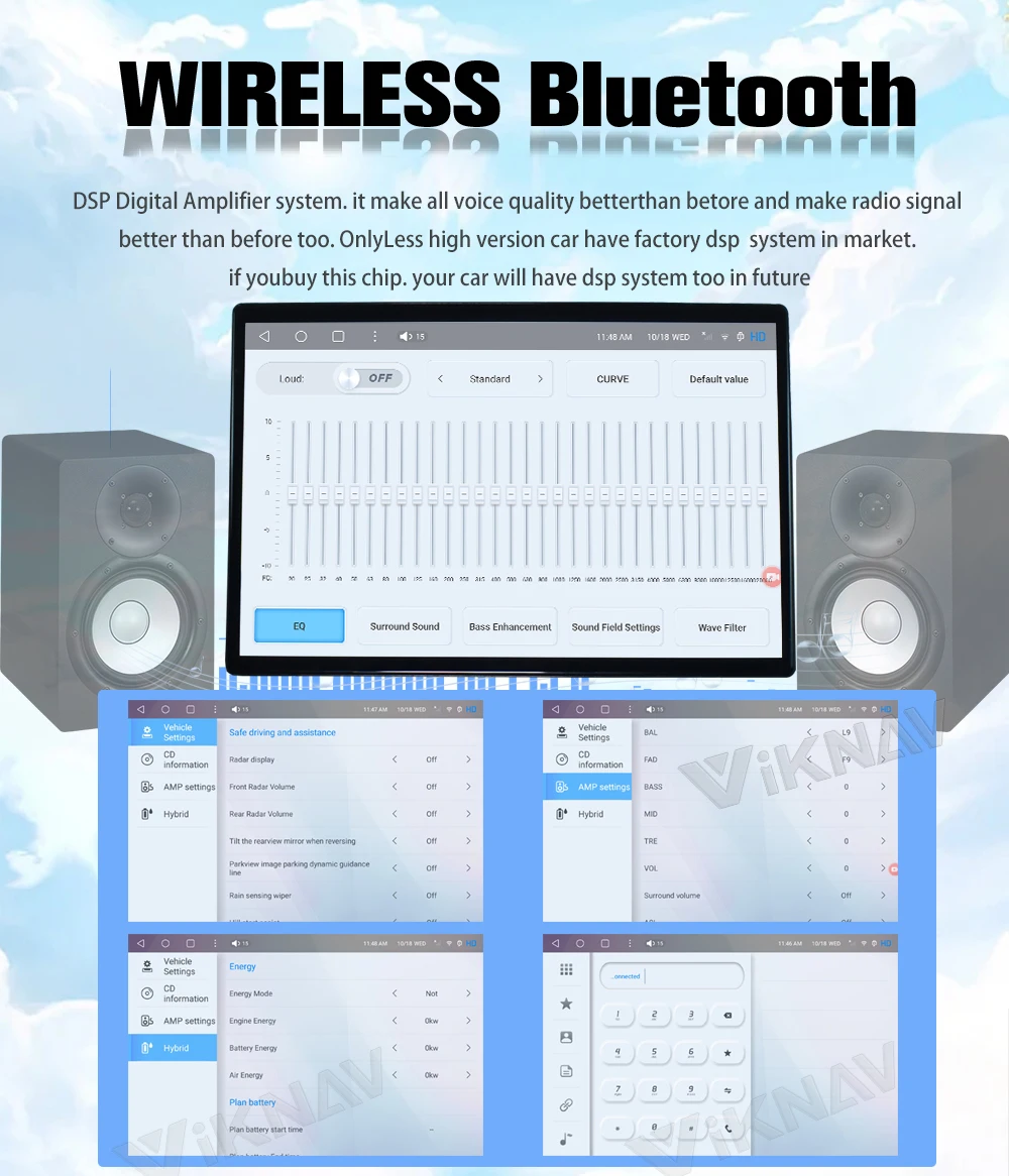 GPS Navigation Wrangler Jeep Radio Upgrade Auto Stereo 2011-2017 Multimedia Player