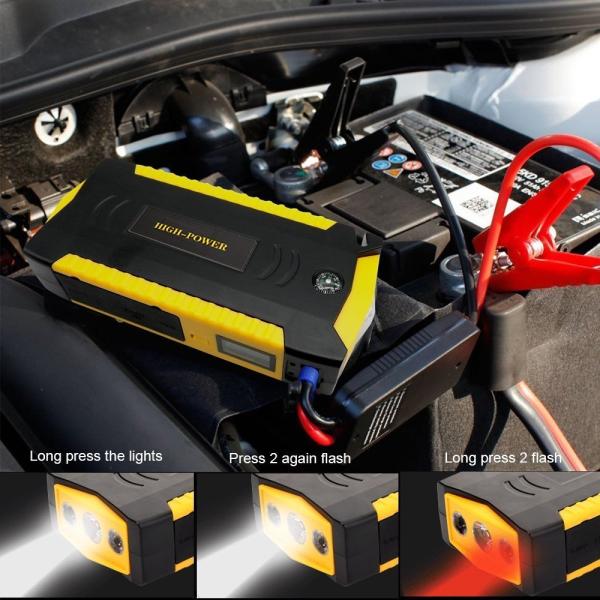 CE FCC RoHS Certification Car Emergency Battery Booster For 12V Petrol And Diesel Cars