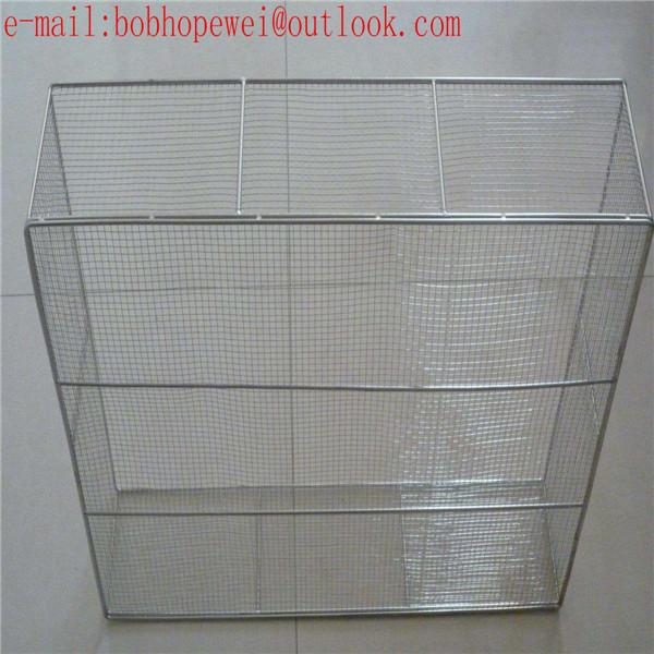 Quality stainless steel wire mesh medical basket /medical instruments tray for sale