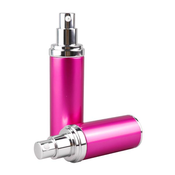 15ml 30ml 50ml Luxury Aluminum Lotion Bottle Recyclable Airless Pump Dispenser
