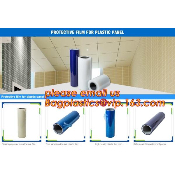 Self Adhesive Transparent Antistatic Silicone Coated Protective Film,antistatic protective film milk white stretch film